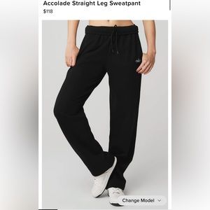 Alo Yoga Accolade Straight Leg Sweatpant